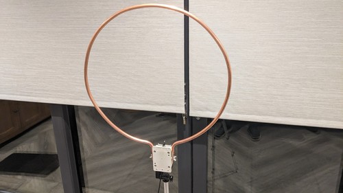 Handmade copper loop - handmade,