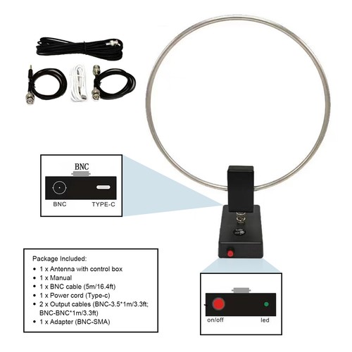 800 active loop antenna - ga-800,